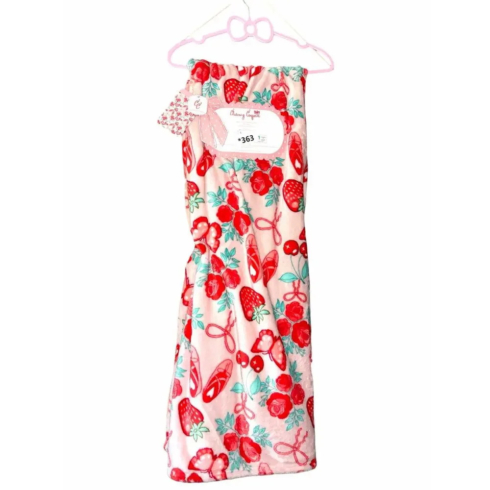 Charming Coquette Plush Throw Blanket 50
